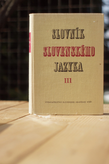 Slovník slovenské jazyka III